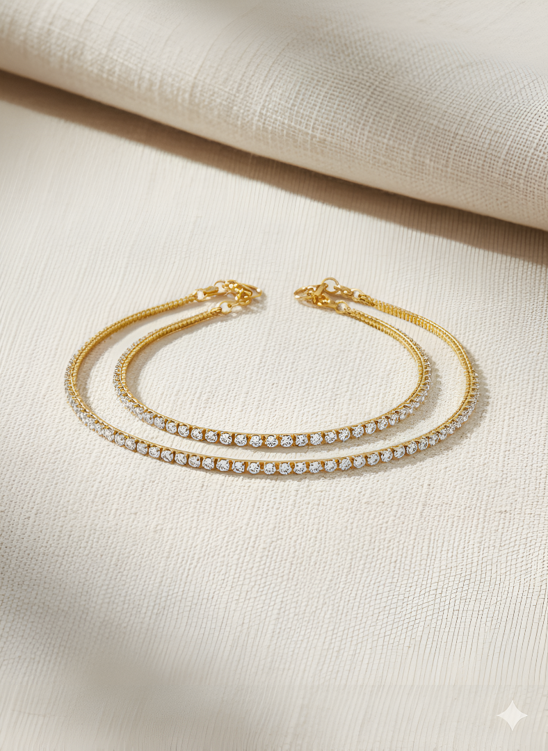 The ZIRYA Carnival Anklets (Pair)