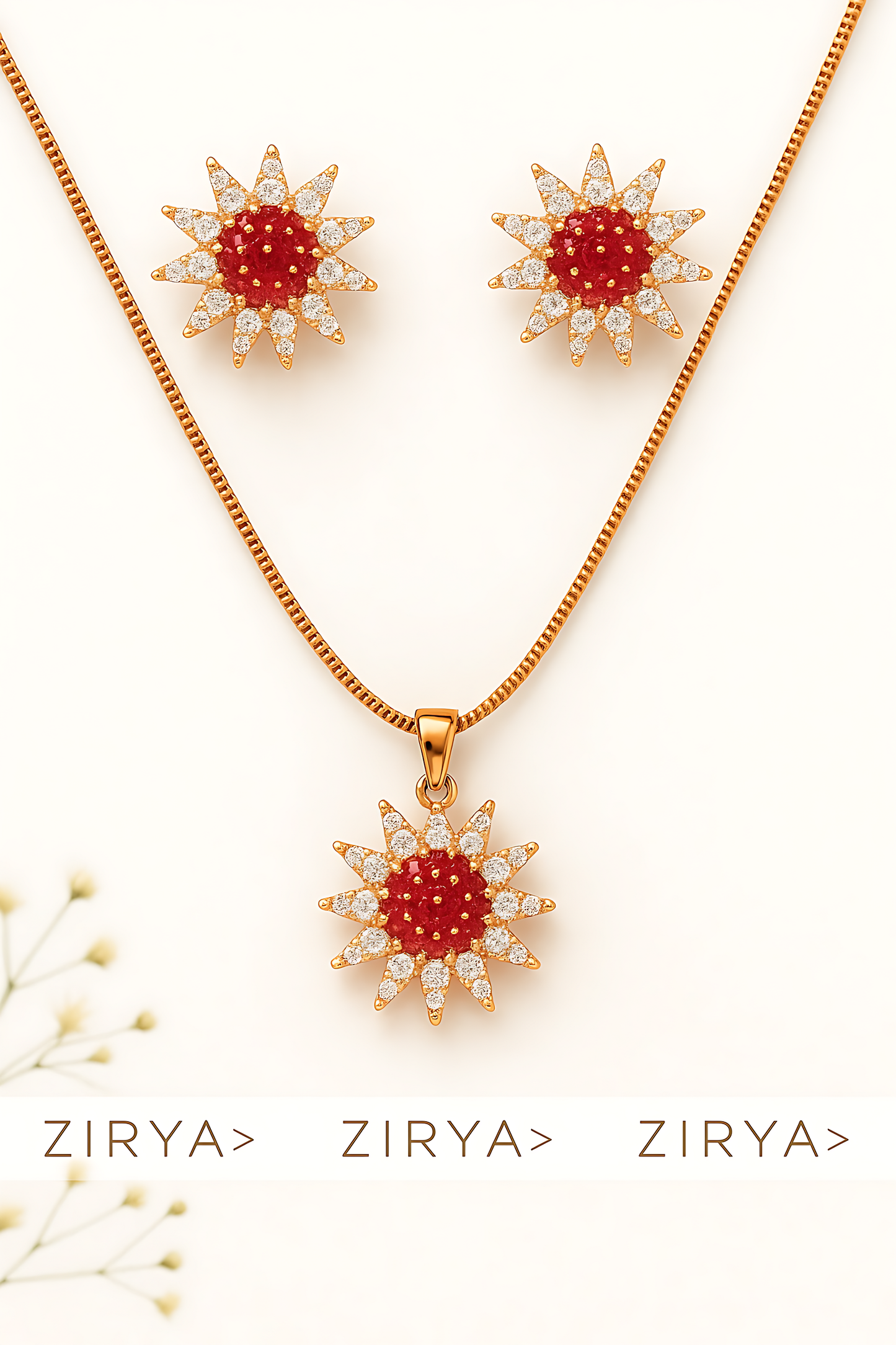 The Ruby Red Star Set