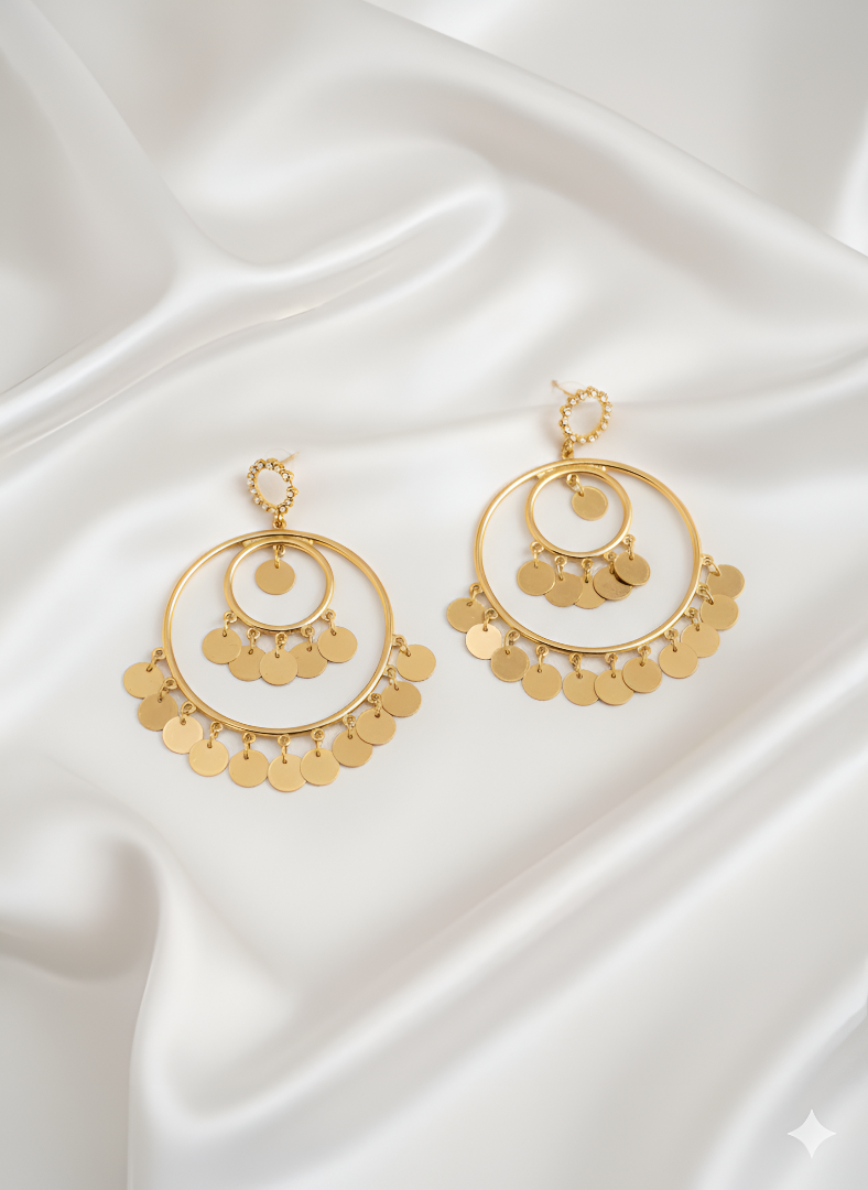 The ZIRYA Souk Shimmer Earrings