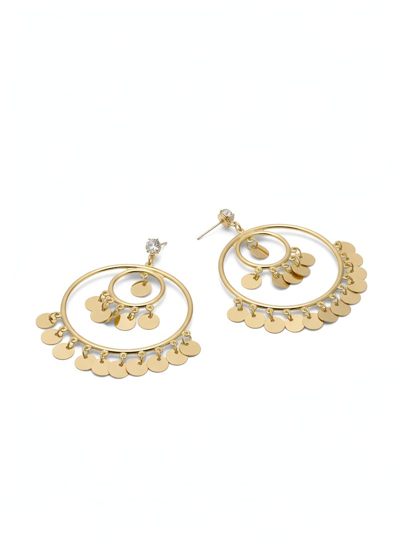 The ZIRYA Souk Shimmer Earrings