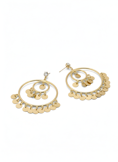 The ZIRYA Souk Shimmer Earrings