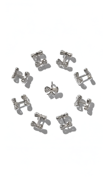 The ZIRYA Dainty Bow Nose Pin