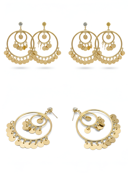 The ZIRYA Souk Shimmer Earrings