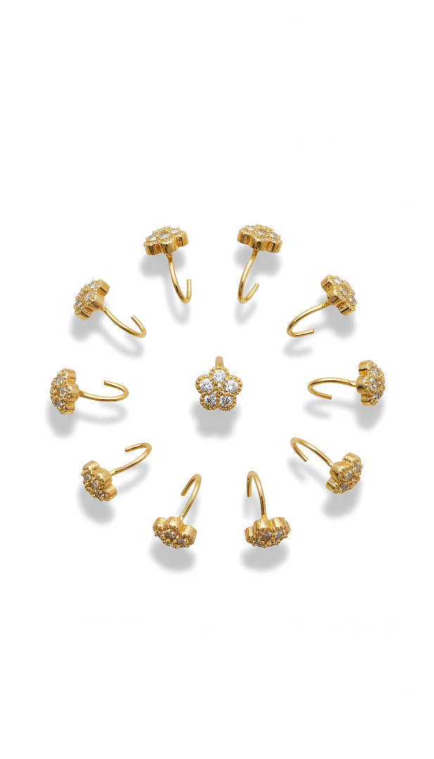 The ZIRYA Petal Bloom Nose Pin