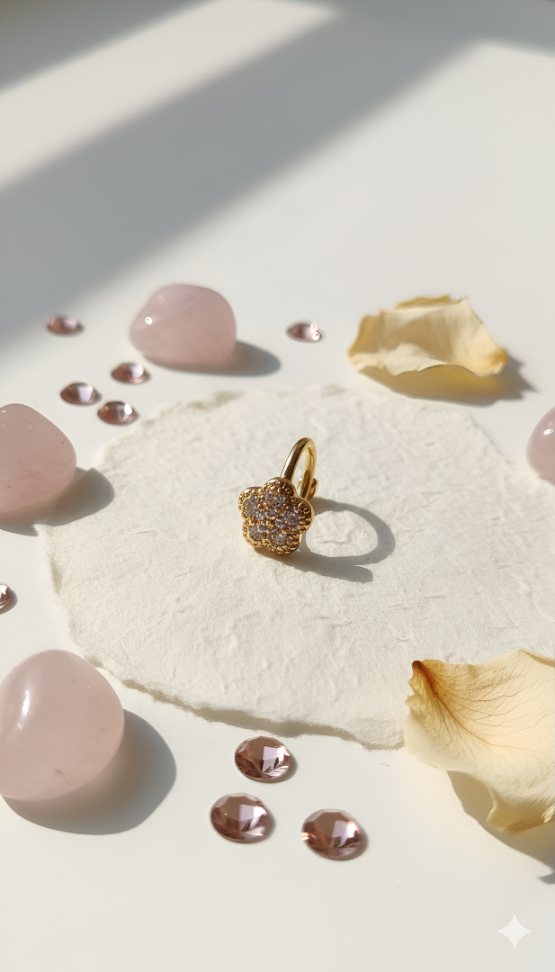 The ZIRYA Petal Bloom Nose Pin