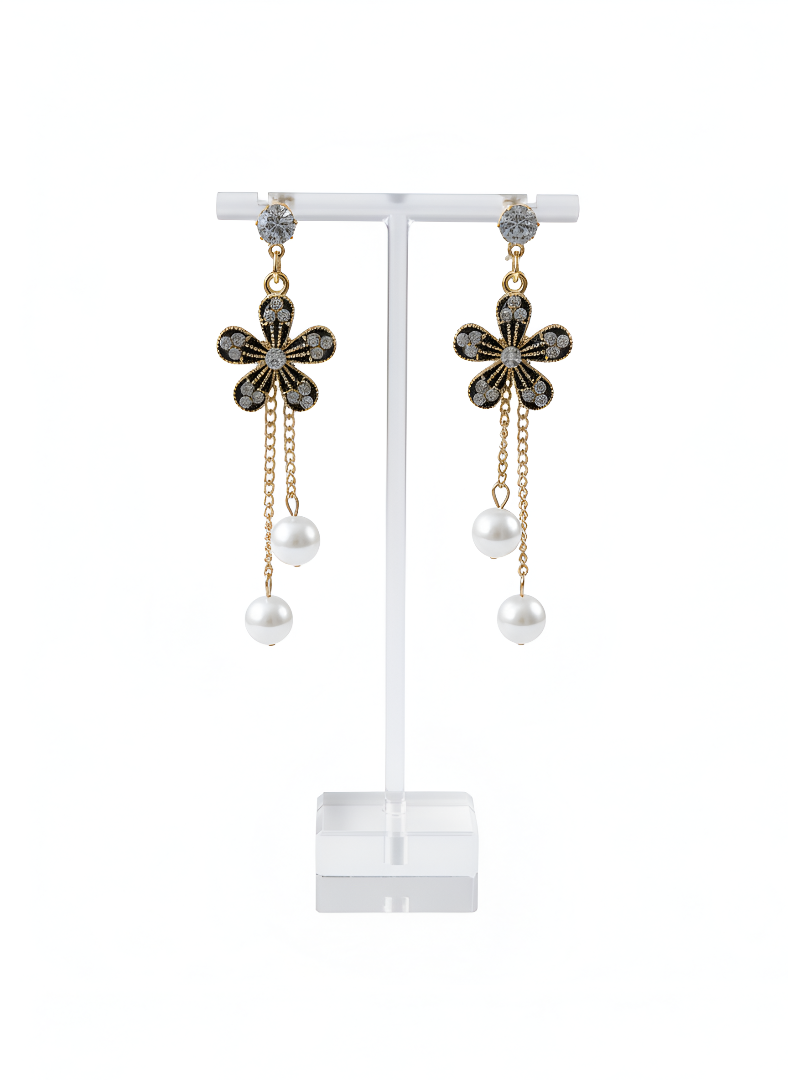 The ZIRYA Aurora Flower Dangles