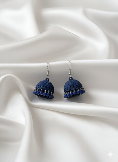 The ZIRYA Modern Matte Jhumkas