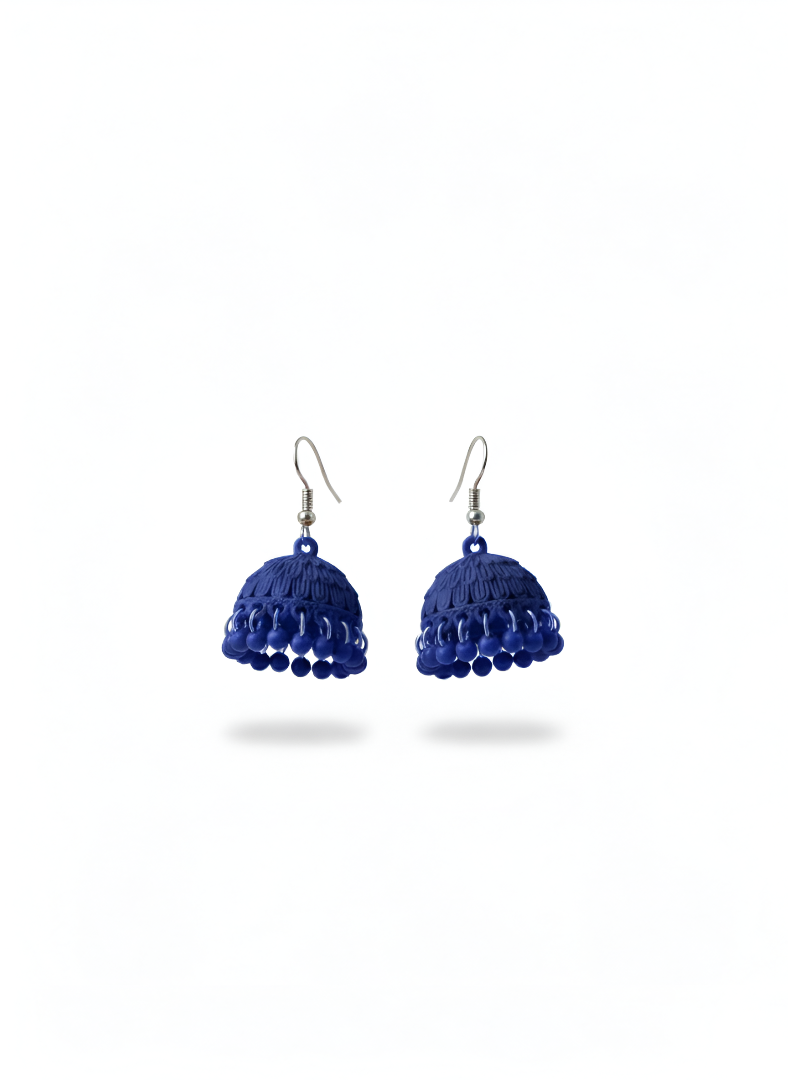 The ZIRYA Modern Matte Jhumkas