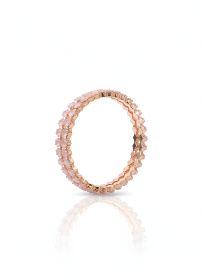 The ZIRYA Regal Ruby Bangles