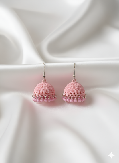 The ZIRYA Modern Matte Jhumkas